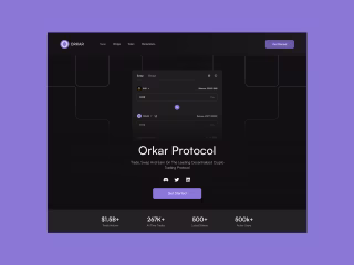 Orkar Protocol Landing Page