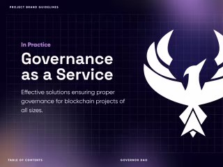 GovernorDAO Brand Identity