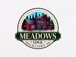Vintage Hand Drawn Emblem Logo for Meadows Edge :: Behance