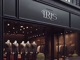 logo and visual identity design for a clothing brand 