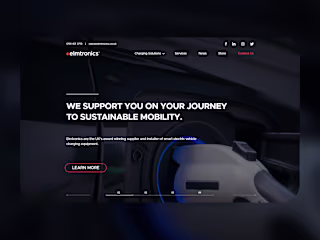 Elmtronics web design