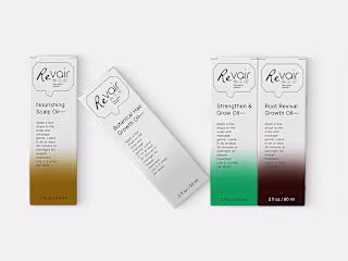 Revair | Logo, Brand Identity & Packaging Oacae