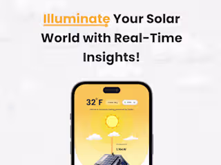 UX for Blaze Solar Monitoring App | iOS App | Animations
