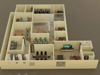 Modern Office Layout Design