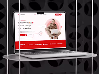 Marketing Agency Website UI Design