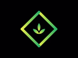 Green economy logo design