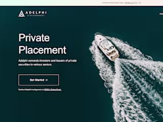 Adelphi Stock Brokers: Secure Investment Platform