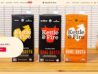 Shopify E-commerce Optimization for Kettle & Fire