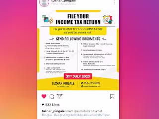 Tax Agency - Social Media Design Concept :: Behance