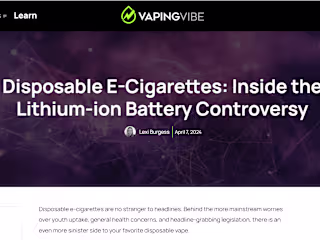 Statistics-Driven Research Articles for Vaping Vibe