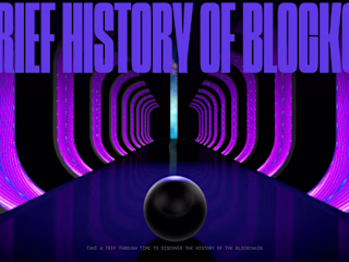 History of Blockchain - Interactive 3D Web Journey