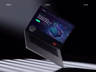 Software Company Website | Tech Services Web UI
