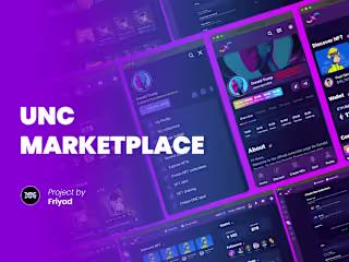 UNC Marketplace | A NFT Marketplace | Frontend Development