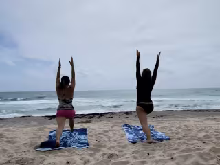 Beach Yoga