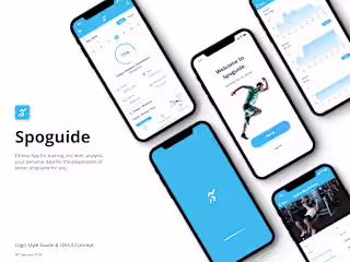 Spoguide | Logo Style Guide & UX/UI Design Concept