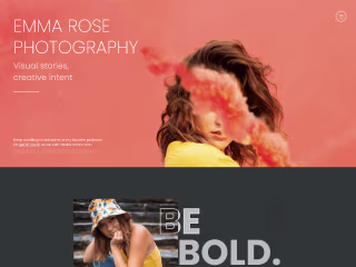 PhotosByEmmaRose Webflow Website