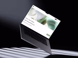 Landing Page Design for Green Mind AI App