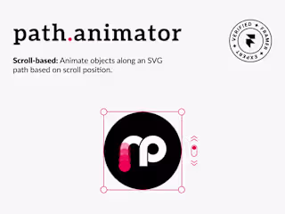 Framer Component: path.animator (scroll)