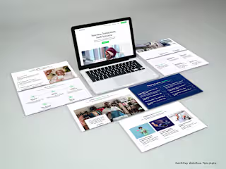 SwiftPay - Finance Landing Page Template