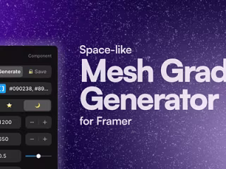 Mesh Gradient Generator for Framer