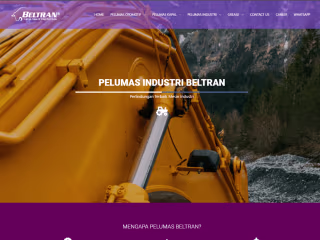 Building a company website with simple design