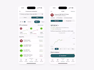 ETF Search and Product Detail Page
