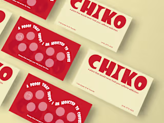 CHIKO: branding project for a local cafe
