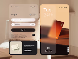 Card Zone - Onboarding Screen