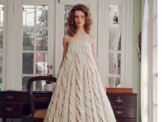 Cable Knit Gown