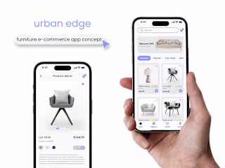 Furniture E-Commerce App | UI/UX Design