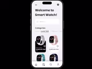 Mobile App Smart Watch