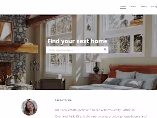 Real Estate website development for Uplift Home Sales 