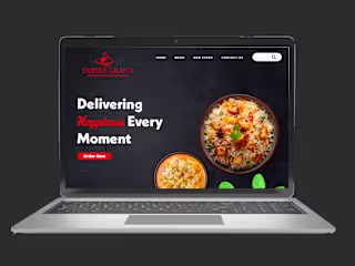  Brand Identity & Website Design for  Multicuisine Restaurant