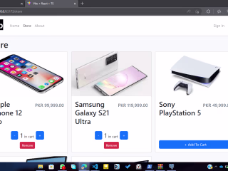 E-Commerce Website