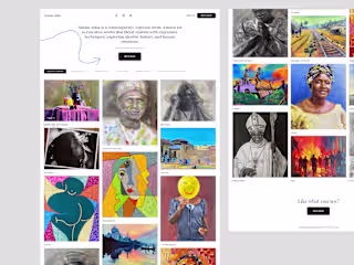 Adams Abba Portfolio site