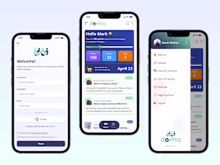 Dema Mobile App Design