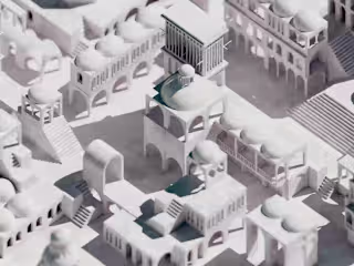 Isometric City - Motion Graphic