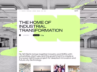 NLND Berlin Marketing Page Development