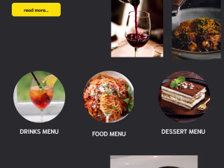sapori ke -restaurant web design