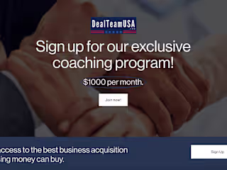 Deal Team USA (Membership Set Up)