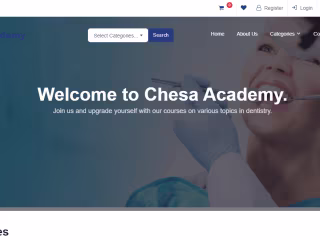 Educational Courses marketplace Website: