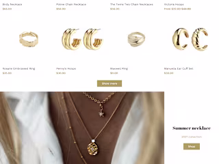 Jewelry Shopify Store 