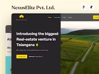 NexusElite - Real estate firm devote to handle large ventures.
