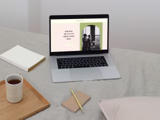 Modern Vintage Website Design