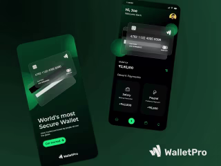 WalletPro - Digital Wallet Concept | Glassmorphism