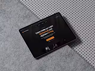 WaveDesign – High-Impact Website for a Digital Agency