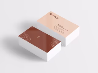 therapy restaurant branding.