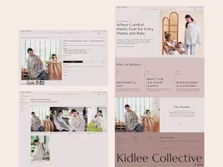 Kidlee Collective - Website Design