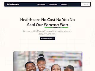 Wellahealth Pharma plan Sales page