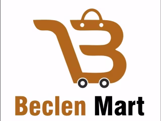 Beclen Mart logo Design 